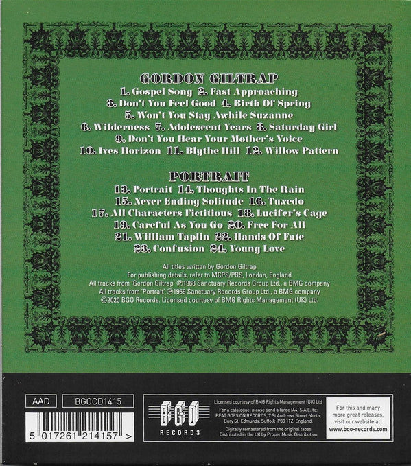 Gordon Giltrap : Gordon Giltrap / Portrait (CD, Comp, RM)