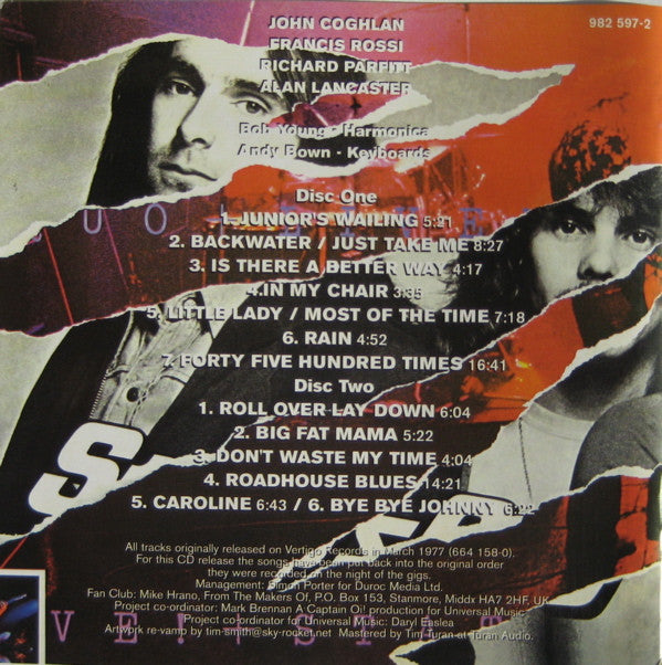 Status Quo : Live (2xCD, Album, RE, RM)