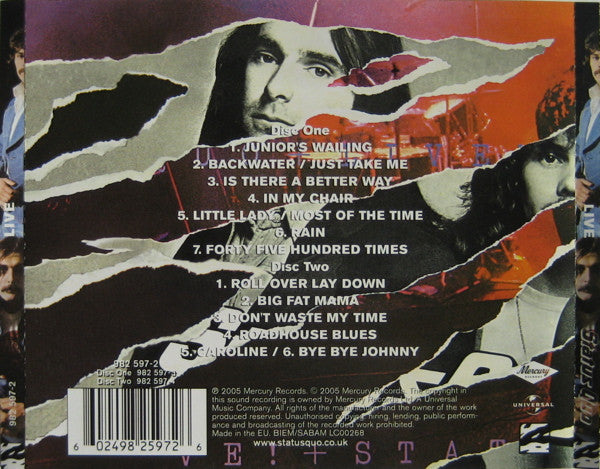 Status Quo : Live (2xCD, Album, RE, RM)