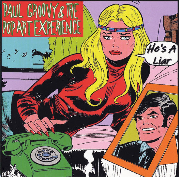 Paul Groovy & The Pop Art Experience : He's A Liar (7", Ltd, Num)