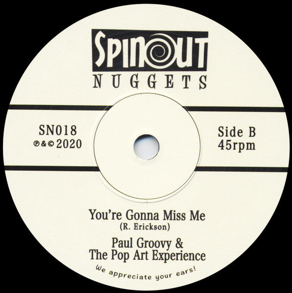 Paul Groovy & The Pop Art Experience : He's A Liar (7", Ltd, Num)