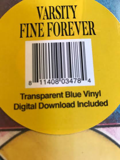 Varsity (6) : Fine Forever (LP, Album, Ltd, Blu)