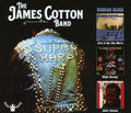 The James Cotton Band : Live And On The Move / High Energy / 100% Cotton (3xCD, Album, Comp, RE)