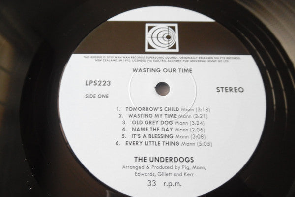 The Underdogs (4) : Wasting Our Time (LP, Album, Ltd, RE, RM)
