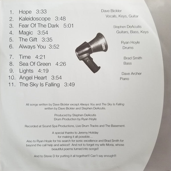 Dave Bickler : Darklight (LP, Album, Ltd, gre)