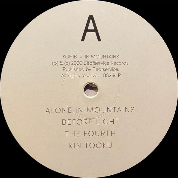 Kohib : In Mountains (LP, Album)