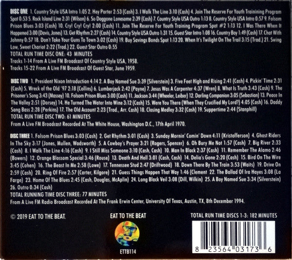 Johnny Cash : Transmission Impossible (3xCD, Unofficial)