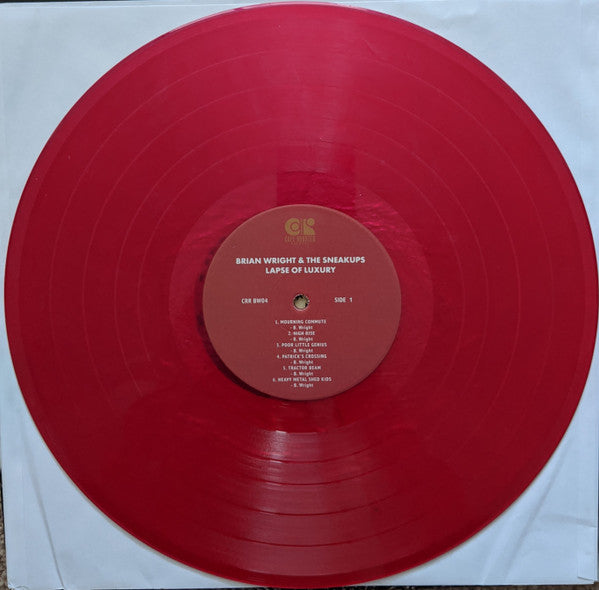 Brian Wright (7) : Lapse Of Luxury (LP, Album, Mag)