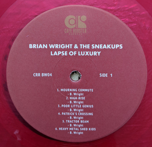 Brian Wright (7) : Lapse Of Luxury (LP, Album, Mag)