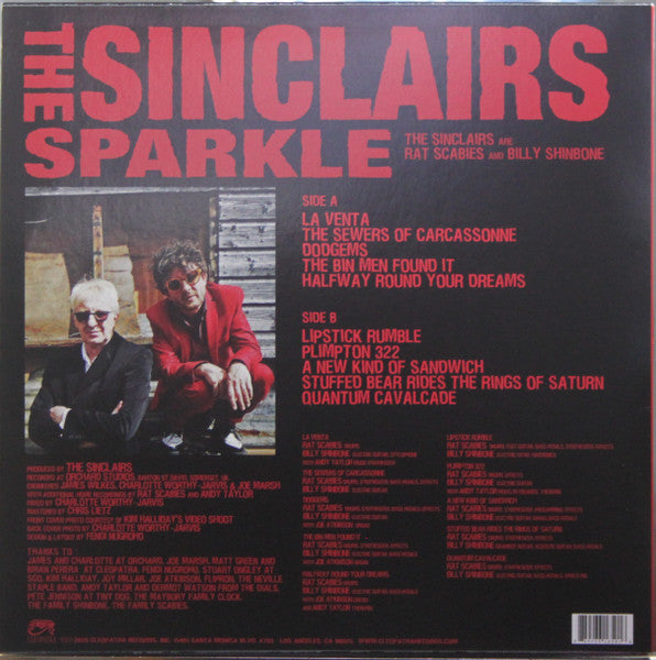 The Sinclairs : Sparkle (LP, Album, Ltd, Red)