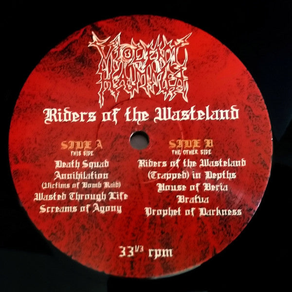 Violent Hammer : Riders Of The Wasteland (LP, Album)