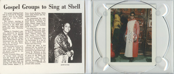 Elizabeth King And The Gospel Souls : The D-Vine Spirituals Recordings (CD, Album, Comp)