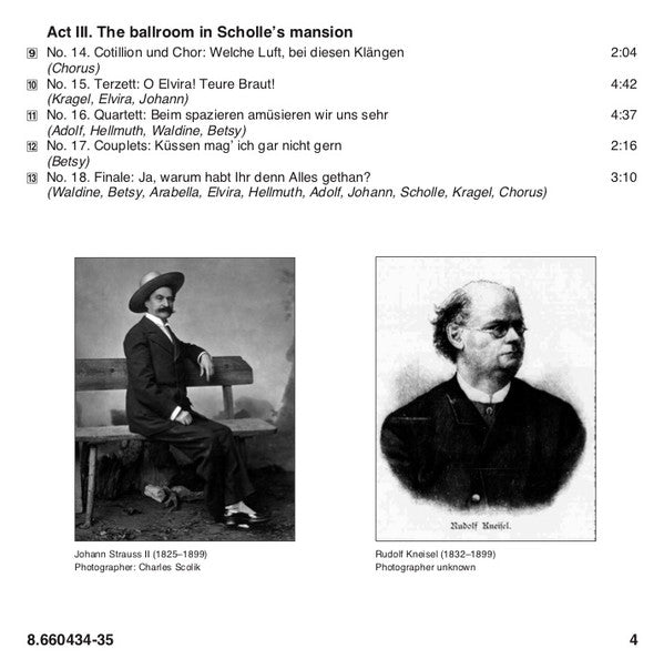 Johann Strauss Jr. - Robert Davidson (9), Kirsten C. Kunkle, Martina Bortolotti, Roman Pichler, James Bowers (8), Andrea Chudak, Daniel Schliewa, Emily K. Byrne (2), Julian Rohde, Sofia Philharmonic Orchestra And Sofia Philharmonic Chorus, Dario Salvi : Blindekuh (2xCD, Album)
