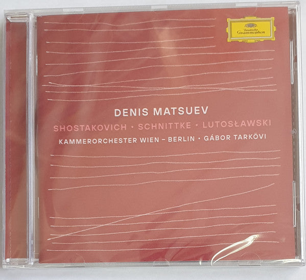 Dmitri Shostakovich · Alfred Schnittke · Witold Lutoslawski - Denis Matsuev, Kammerorchester Wien – Berlin · Gábor Tarkövi : Shostakovich · Schnittke · Lutosławski (CD, Album)