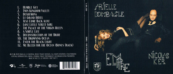 Arielle Dombasle, Nicolas Ker : Empire (CD, Album)