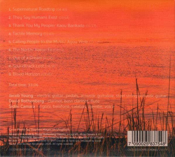Jacob Young, David Rothenberg, Sidiki Camara : They Say Humans Exist (CD, Album)