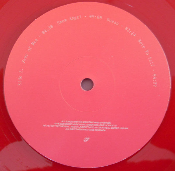 Braids : Shadow Offering (LP, Album, Dlx, Red)