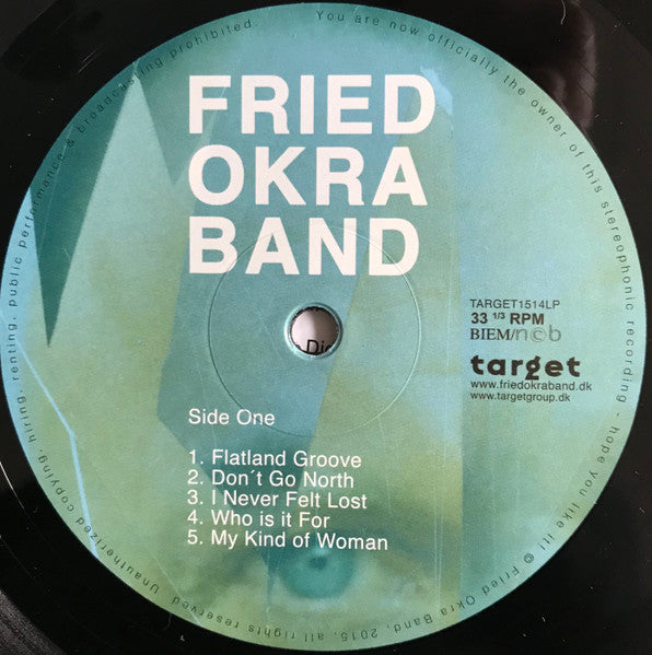 Fried Okra Band : Back into the River (LP)