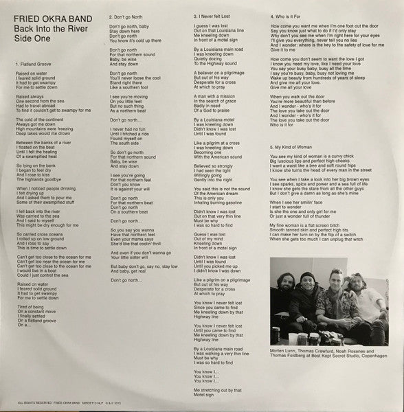 Fried Okra Band : Back into the River (LP)