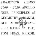 Various : Tigersushi Demos 2000 - 2020 (LP, Comp)