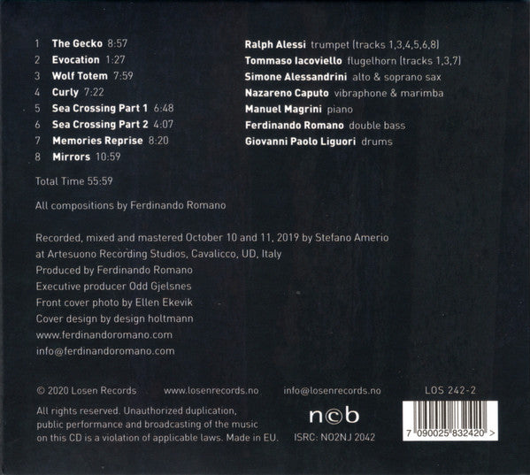 Ferdinando Romano Featuring Ralph Alessi : Totem (CD, Album)