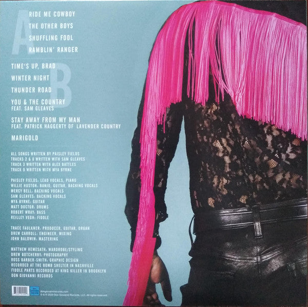 Paisley Fields :  Electric Park Ballroom  (LP, Album, Ltd, Pin)
