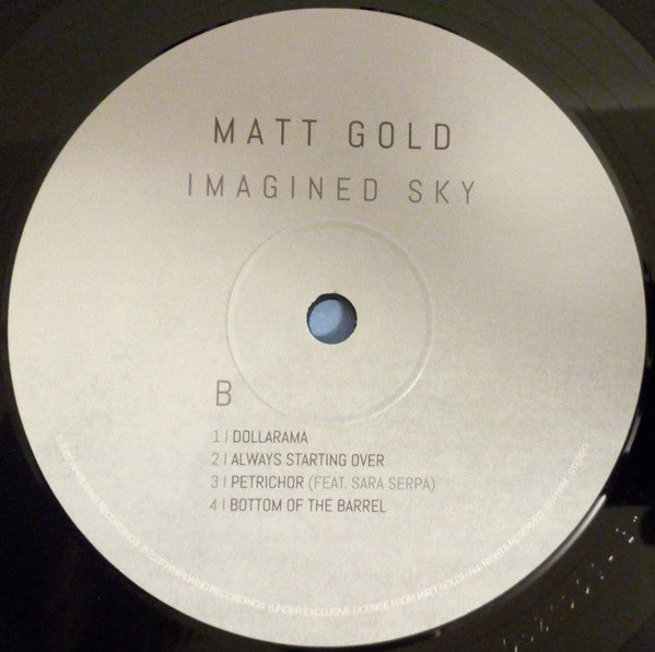 Matt Gold : Imagined Sky (LP, Album, Ltd, 180)