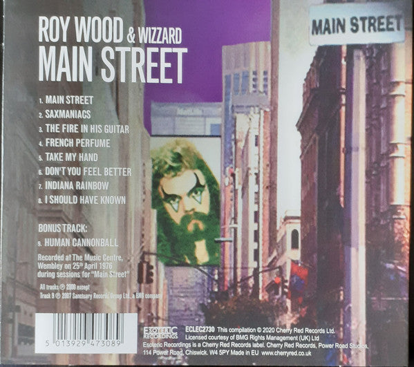 Roy Wood & Wizzard (2) : Main Street (CD, RE, RM, Exp)