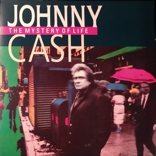 Johnny Cash : The Mystery Of Life (LP, Album)