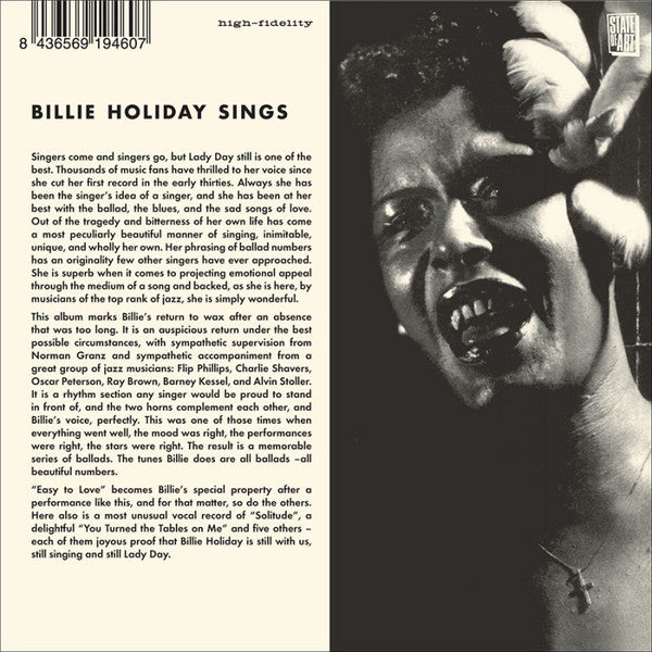 Billie Holiday : Billie Holiday Sings (CD, Comp, RE, RM, 24-)