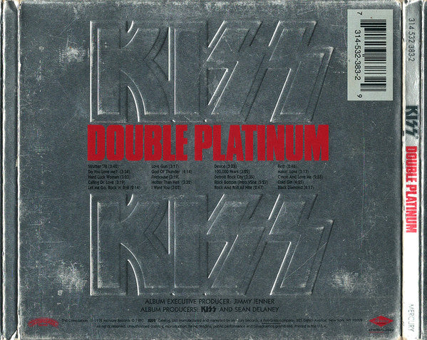 Kiss : Double Platinum (CD, Comp, RE, RM)