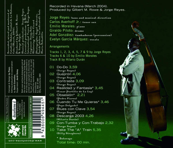 Jorge Reyes (2) : De Todo Un Poco (A Little Bit Of Everything) (CD, Album)