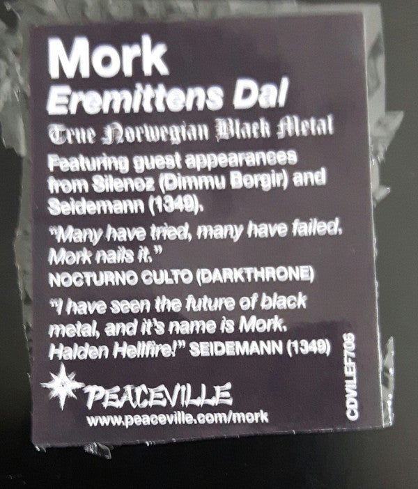 Mork : Eremittens Dal (CD, Album)