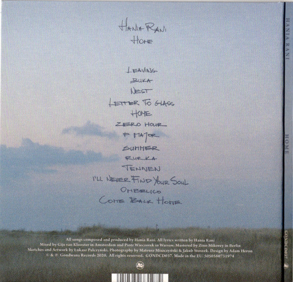 Hania Rani : Home (CD, Album)