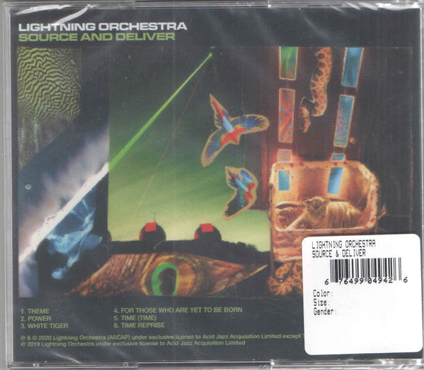 Lightning Orchestra : Source And Deliver (CD, Album)