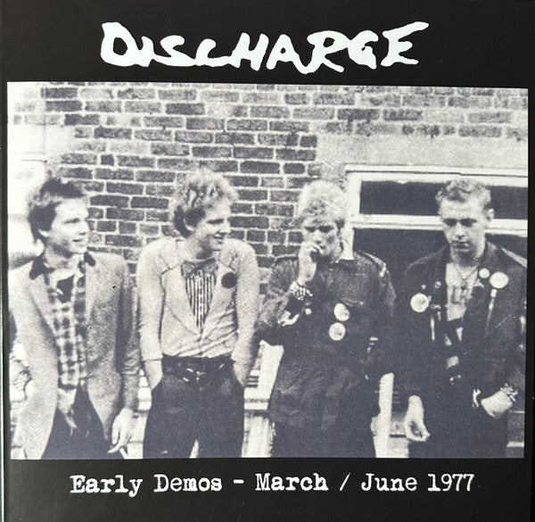 Discharge : Early Demos - March / June 1977 (LP, Comp, Ltd, RE, Red)