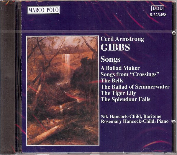 Nik Hancock-Child, Rosemary Hancock-Child : Cecil Armstrong Gibbs - Songs (CD, Album)