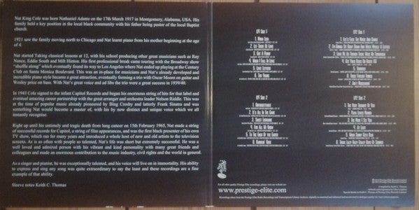 Nat King Cole : 25 Classic Tracks (2xLP, Comp, RM)