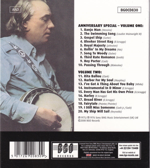 Earl Scruggs Revue : Anniversary Special Volume One / Volume Two (CD, Comp)