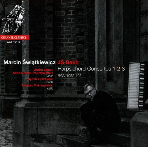 Marcin Świątkiewicz, Johann Sebastian Bach - Zefira Valova, Anna Nowak-Pokrzywińska, Dymitr Olszewski, Tomasz Pokrzywiński : Harpsichord Concertos 1|2|3 BWV 1052-1054 (CD, Album)