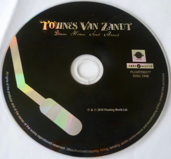 Townes Van Zandt : Down Home & Abroad (2xCD, Comp)
