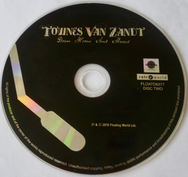 Townes Van Zandt : Down Home & Abroad (2xCD, Comp)