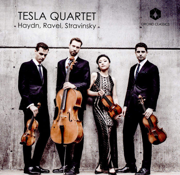Tesla Quartet, Joseph Haydn, Maurice Ravel, Igor Stravinsky : Haydn/Ravel/Stravinsky (CD, Album)