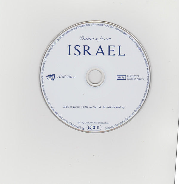 Various : Dances From Israël (CD, Comp)