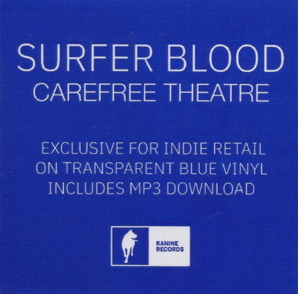 Surfer Blood : Carefree Theatre (LP, Sea)
