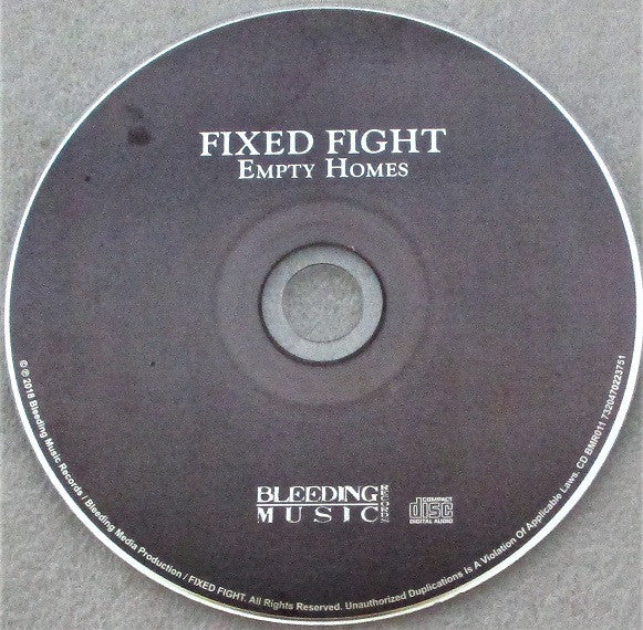 Fixed Fight : Empty Homes (CD, Album)