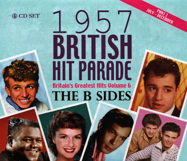 Various : 1957 British Hit Parade - Britain's Greatest Hits Volume 8, The B-sides - Part 2 (4xCD, Comp)