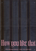 BLACKPINK : How You Like That  (CD, Single, S/Edition)