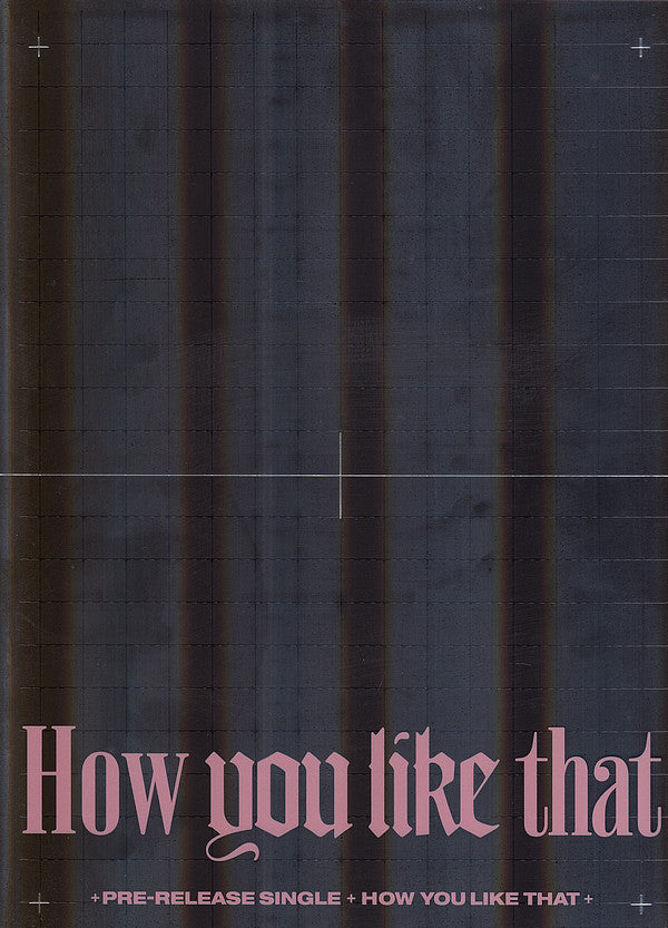 BLACKPINK : How You Like That  (CD, Single, S/Edition)