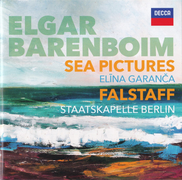 Sir Edward Elgar, Daniel Barenboim, Elīna Garanča, Staatskapelle Berlin : Sea Pictures ∙ Falstaff (CD, Album)